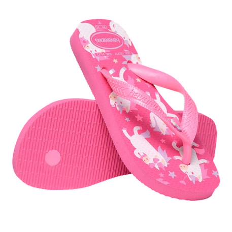 Tongs fille modèle licorne Rose 2 - vertbaudet enfant 