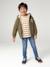 Sweat zippé à capuche garçon kaki+marine 6 - vertbaudet enfant 