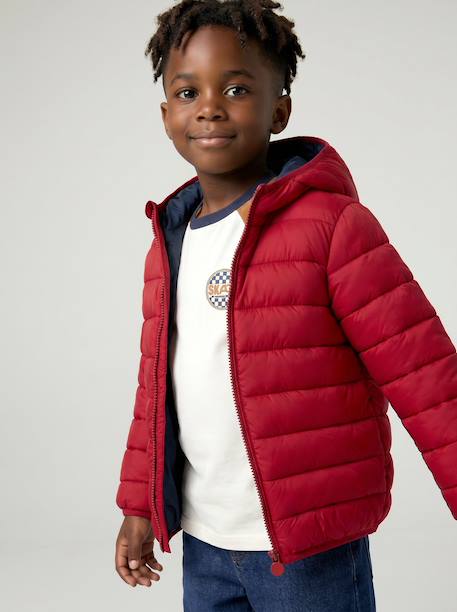 Garçon-Manteau-Doudoune garçon légère à capuche 