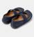 Ballerines fille smooth leather right Gris moyen+Marin 9 - vertbaudet enfant 