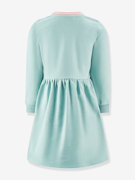 Robe sweat licorne fille Happy Girls marine+vert sauge 5 - vertbaudet enfant 