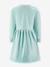 Robe sweat licorne fille Happy Girls marine+vert sauge 5 - vertbaudet enfant 