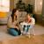 Chaise haute 2 en 1 pliable évolutive Bocuse Beige et blanc 4 - vertbaudet enfant 