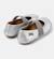 Ballerines fille smooth leather right Gris moyen+Marin 4 - vertbaudet enfant 