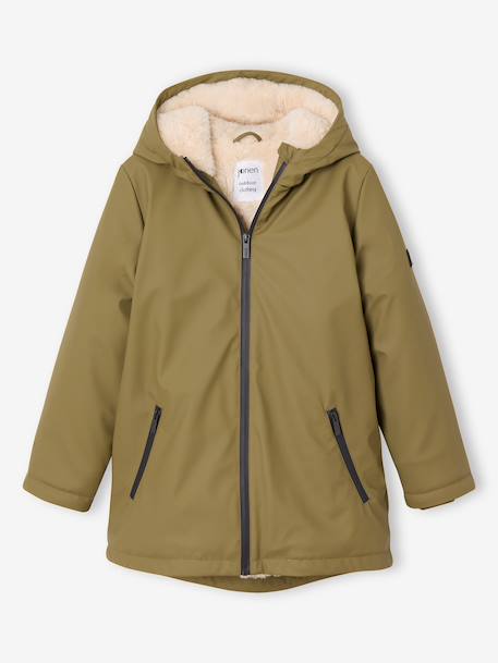 Ciré long à capuche fille - vertbaudet enfant Fille-Manteau-Ciré, trench-Ciré long à capuche fille