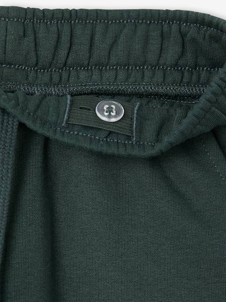 Pantalon de jogging garçon bleu jean+bordeaux+vert sapin 15 - vertbaudet enfant 