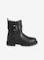 Boots fille zippées synthétique noir 2 - vertbaudet enfant 