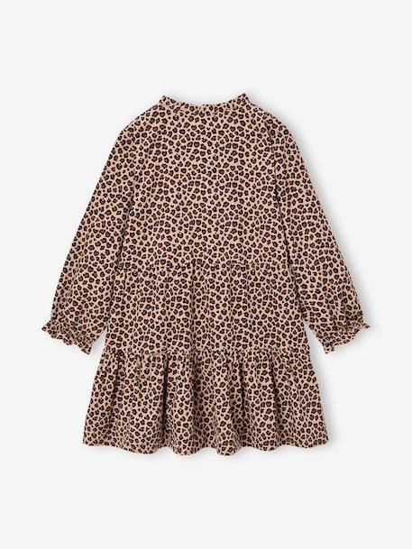 Robe fille manches longues camel 2 - vertbaudet enfant 