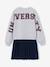Robe manches longues fille gris 2 - vertbaudet enfant 