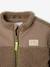 Veste zippée bébé garçon taupe 3 - vertbaudet enfant 