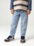 Jean droit garçon double stone 2 - vertbaudet enfant 
