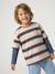 T-shirt manches longues garçon bleu moyen 2 - vertbaudet enfant 