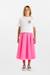 Jupe evasée, patineuse olenagi Pink fluo 2 - vertbaudet enfant 