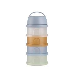 Puériculture-Repas-Robot de cuisine et accessoires-Boîte doseuse de lait 4 compartiments empilables