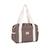 Sac à langer en coton déperlant 16 l paris Cacao 4 - vertbaudet enfant 