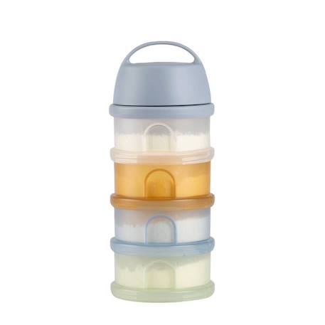 Boîte doseuse de lait 4 compartiments empilables Galet 5 - vertbaudet enfant 