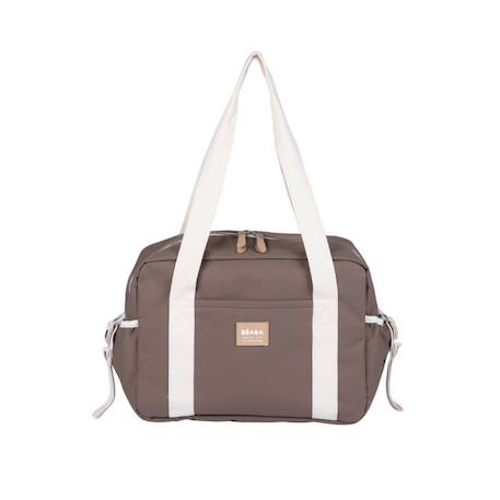 Sac à langer en coton déperlant 16 l paris Cacao 1 - vertbaudet enfant 