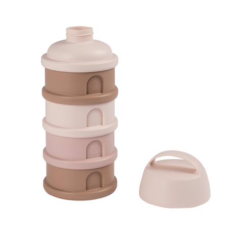 Boîte doseuse de lait 4 compartiments empilables Barbe à papa 3 - vertbaudet enfant 