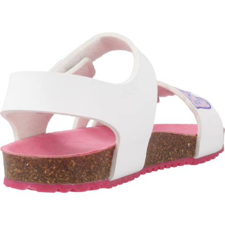 Sandales fille modèle été Blanc blanco 3 - vertbaudet enfant 