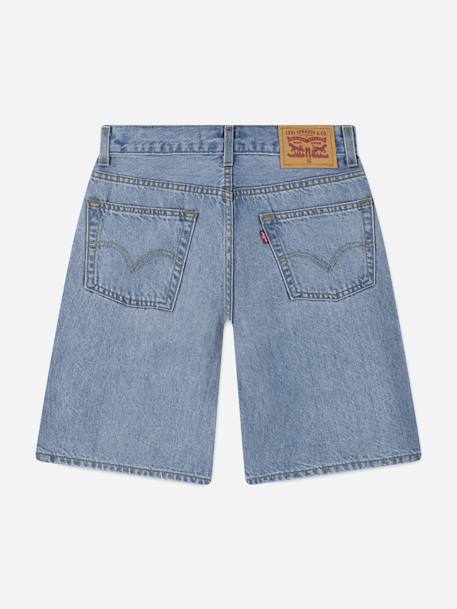 Short garçon en jean Bleu clair 2 - vertbaudet enfant 