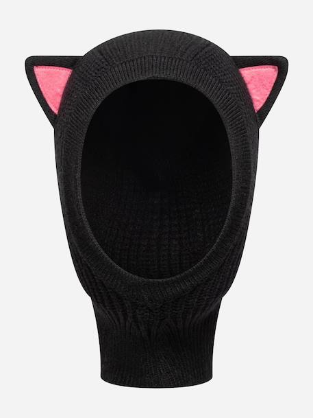 Bonnet fille oreilles de chat Beige+Noir 8 - vertbaudet enfant 
