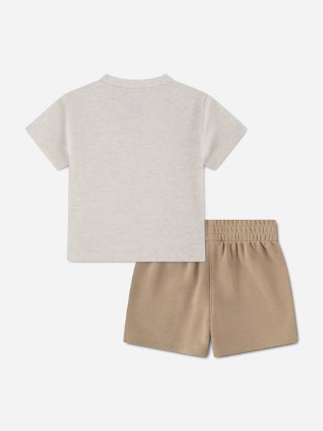 Ensemble 2 pièces Beige+Vert / blanc 2 - vertbaudet enfant 