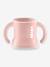 Tasse d'apprentissage 'Evoluclip' 3 en 1 airy green+old pink 4 - vertbaudet enfant 