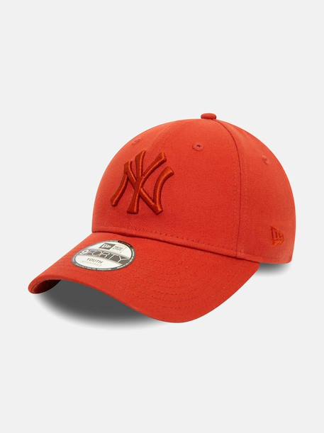 Casquette garçon ajustable Noir / orange+Orange foncé 5 - vertbaudet enfant 
