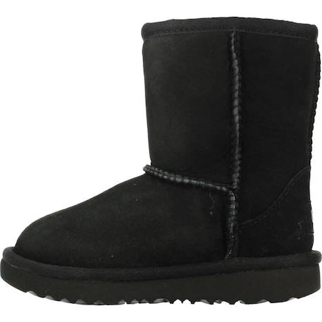 Bottes garçon modèle classic ii Marron chestnut+Noir black 8 - vertbaudet enfant 
