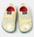 Baskets cuir PEU CAMI Blanc natural+Blanc noir+Jaune pastel+Marine+Rouge moyen 13 - vertbaudet enfant 