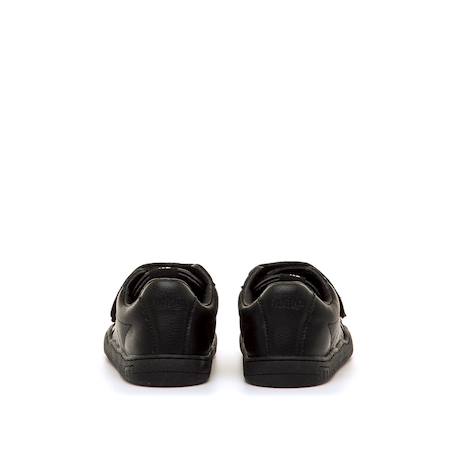 Sneakers garçon synthétique fermeture adhésive barefoot Blue marine+Noir intense 10 - vertbaudet enfant 