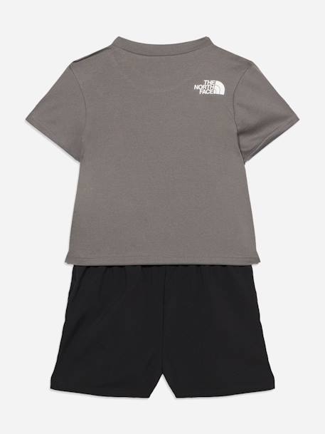 Ensemble garçon 2 pièces Bleu clair / bleu foncé+Gris / noir 6 - vertbaudet enfant 