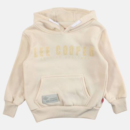 Sweat à capuche fille imprimé Blanc+Mauve 3 - vertbaudet enfant 