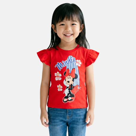 Top fille avec personnage minnie Rose+Rouge 6 - vertbaudet enfant 