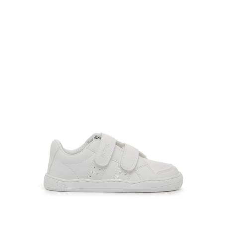 Sneakers garçon synthétique fermeture adhésive barefoot Off white 1 - vertbaudet enfant 