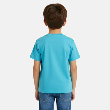 T-shirt manches courtes garçon avec personnage spiderman Bleu+Marine 3 - vertbaudet enfant 