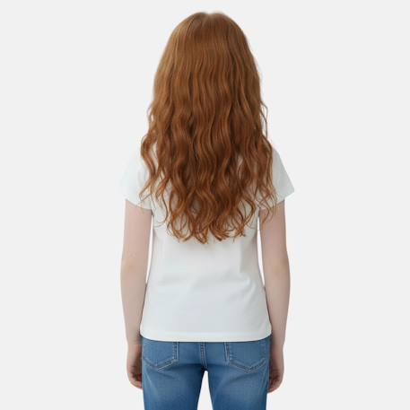 T-shirt enfant manches courtes blanc motif personnage minnie Blanc+Rouge 6 - vertbaudet enfant 