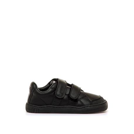 Sneakers garçon synthétique fermeture adhésive barefoot Blue marine+Noir intense 6 - vertbaudet enfant 