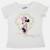 T-shirt enfant manches courtes blanc motif personnage minnie Blanc+Rouge 3 - vertbaudet enfant 