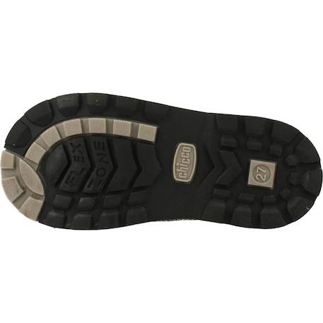 Bottes garçon en cuir Brun clair 260+Noir 800 12 - vertbaudet enfant 