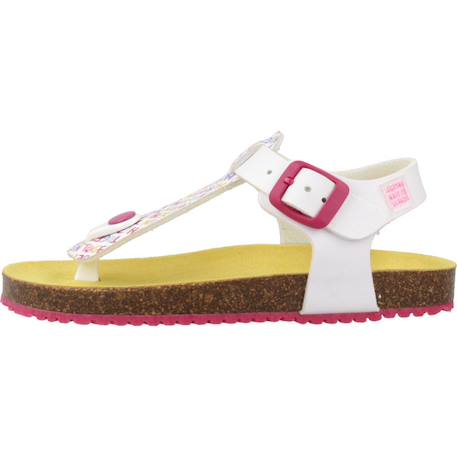 Sandales fille modèle été Blanc blanco 2 - vertbaudet enfant 