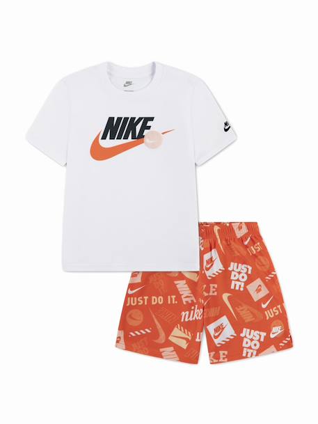 Ensemble 2 pièces Noir / rouge+Orange / blanc 5 - vertbaudet enfant 