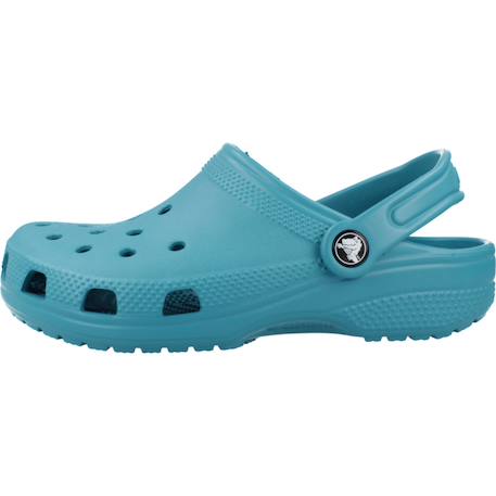 Tongs fille modèle classic clog k Bleu+Bleu foncé+Rose Fuchsia 2 - vertbaudet enfant 