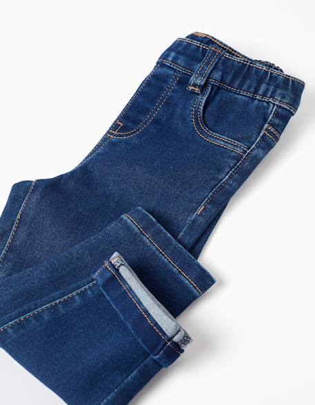 Jegging avec 3 poches Bleu+Bleu foncé 8 - vertbaudet enfant 