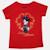 T-shirt manches courtes imprimé, coupe droite et col rond minnie Rose pâle+Rouge 10 - vertbaudet enfant 
