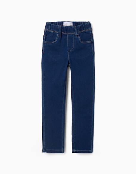 Jegging avec 4 poches Bleu+Bleu foncé 5 - vertbaudet enfant 