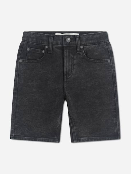 Short garçon en jean Noir 1 - vertbaudet enfant 