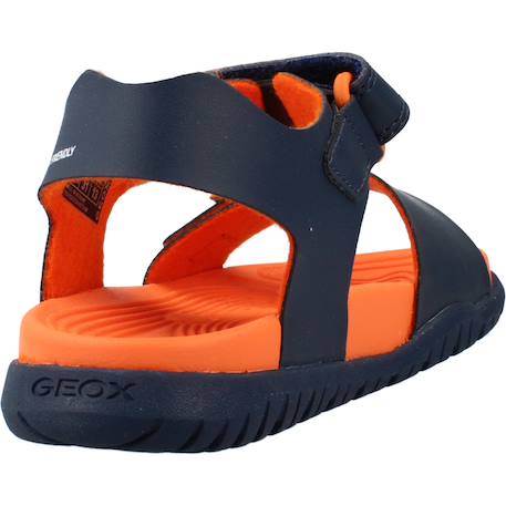 Sandales  à scratch Bleu c0659 3 - vertbaudet enfant 