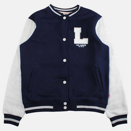 Veste boutonnée fille Fushia+Marine+Rose 8 - vertbaudet enfant 