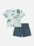 Ensemble garçon 2 pièces Blanc / beige+Bleu+Noir / blanc+Vert 12 - vertbaudet enfant 